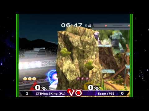 S@X Monthly - CT Mew2King (Sheik.Marth) Vs. Esam (Samus) Melee Singles LF - 2.23.013
