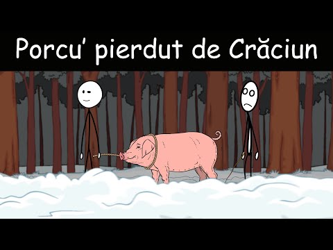 AVENTURI PE ULIȚĂ: Porcu' Pierdut De Crăciun