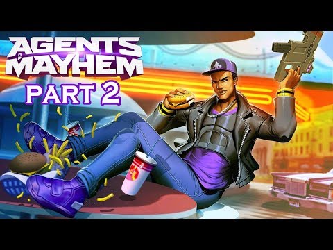 Agents of Mayhem 2017 Let's Play Live Stream PS4 Free Roam Gameplay Part 2