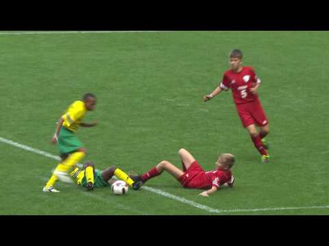 South-Africa vs Russia - Ranking match 13/14 - Highlight - Danone Nations Cup 2016