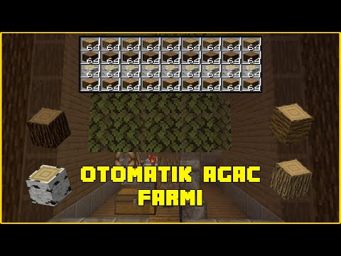 How to Make a Minecraft Tree Farm ? l Minecraft Systems 1.17.1