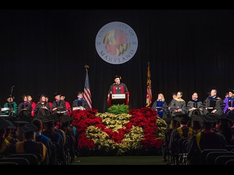 Smith School of Business 2015 Winter Commencement