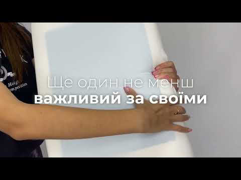 Подушка Ortomedica 7100 класична з ефектом пам'яті та гелем (58х40х11,8 см)