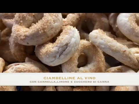CIAMBELLINE AL VINO CON LIMONE E CANNELLA - Ricetta FACILISSIMA #ciambellinealvino #cannella