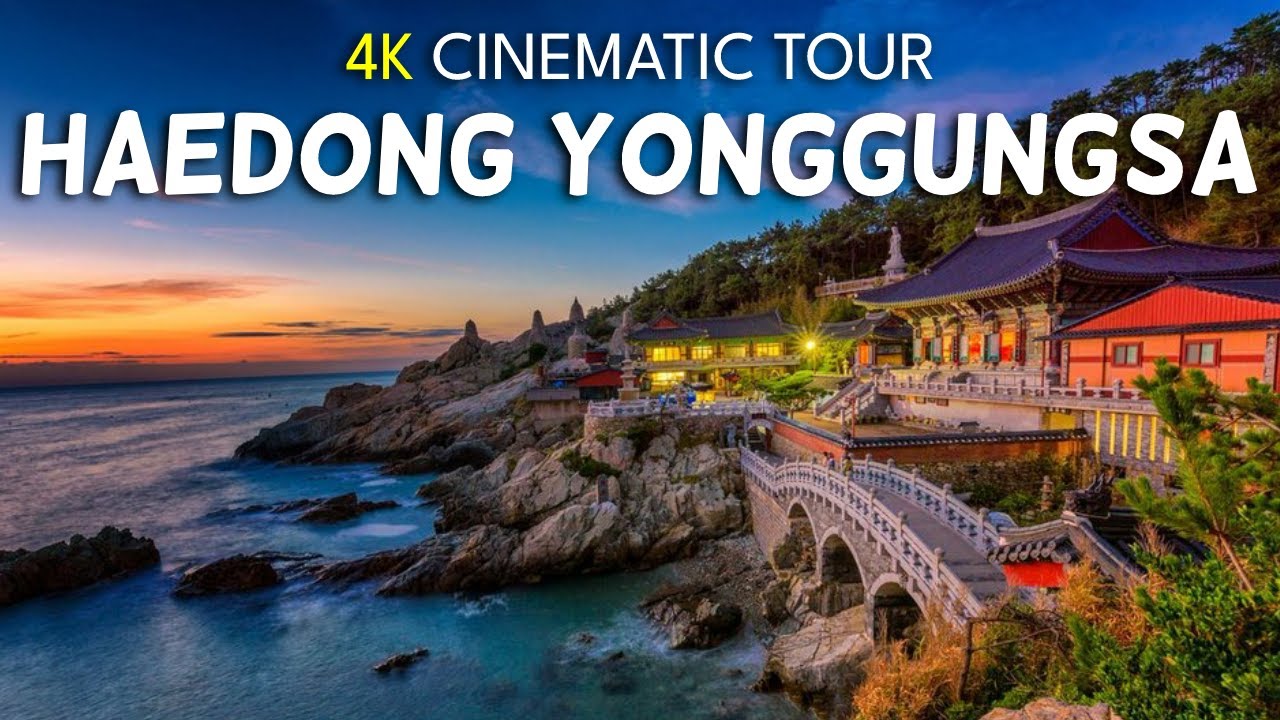 Experience captivating virtual tour of Haedong Yonggungsa Temple.