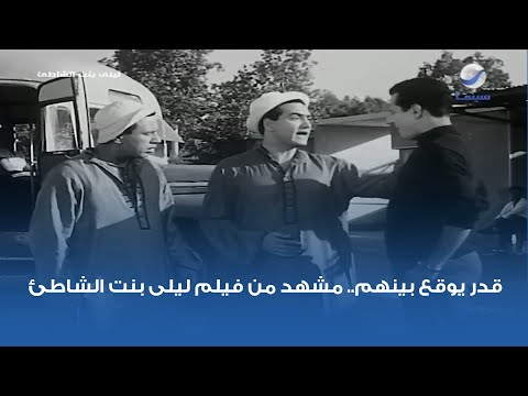 قدر يوقع بينهم.. مشهد من فيلم ليلى بنت الشاطئ