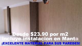 Piedra flexible. Manta