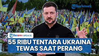 4 Tahun Invasi, Presiden Zelenskyy Klaim 55 Ribu Tentara Ukraina Tewas dalam Perang Lawan Rusia