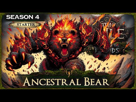 [0.4] PoE 2 THIS BEAR IS ON FIRE - LAST OF THE DRUID BUILD GUIDE - PoE 2 Builds