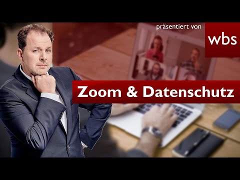 Zoom-Videokonferenz – Sind meine Daten sicher? | Rechtsanwalt Christian Solmecke