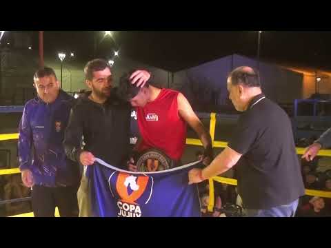 ALVARO RIVEIRO  (EL CARMEN)- BOXEADOR - 1er. GANADOR DE LA COPA JUJUY CON LA DISCIPLINA BOXEO