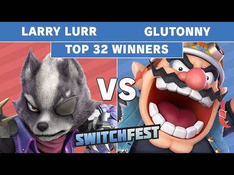 Switchfest 2019 - T1 | Larry Lurr (Wolf) Vs Solary | Glutonny (Wario) Winners Top 32