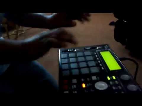 Crazy live Mpc Finger Drumming performance by citythebeatmaster