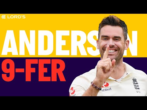 ???? 9-Wickets In The Match | Jimmy Anderson Bowling Masterclass vs India | Lord's 2018
