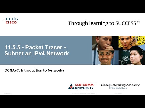 Курс Молодого Бойца Cisco Часть 1 2021 CCNA ITN 11.5.5 Cisco Packet Tracer – Subnet an IPv4 Network
