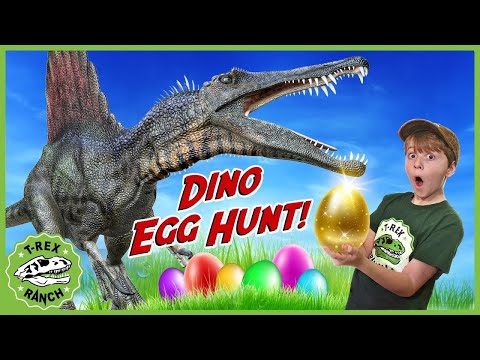 Giant Mystery Egg! T-Rex Ranch Dinosaur Surprise | Kids Show | Toddler Learning Cartoons