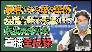 本土破5萬例大關、本週疫情高峰到？