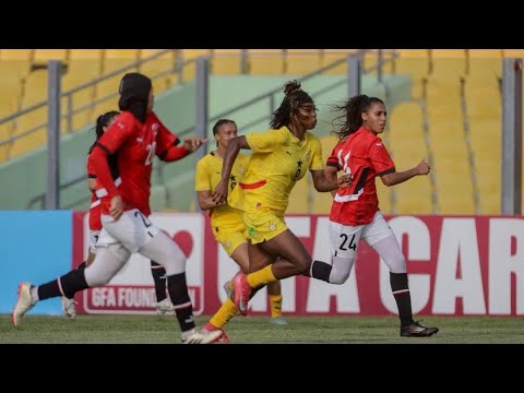 GHANA 🇬🇭 BLACK QUEENS vs EGYPT 🇪🇬 (4-0) FULL HIGHLIGHTS & ALL GOALS || WAFCON QUALIFIERS