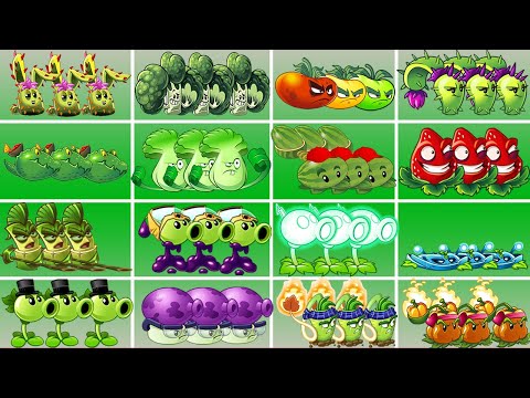 Team Bun Chi Vs 15 Team Plant - Which Team Plant Strongest? - PvZ 2 Team 03 Plant