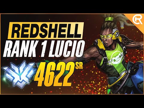 BEST OF REDSHELL - RANK #1 LUCIO GOD | Overwatch Redshell Montage