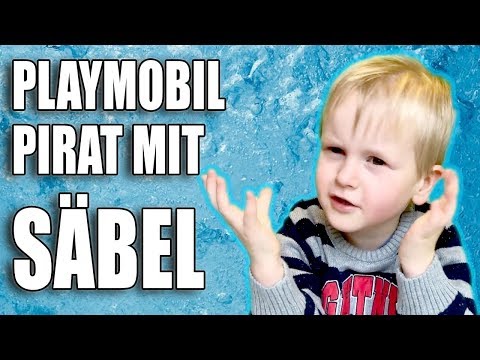 Playmobil Pirat mit Säbel - Spielzeugtester Julian