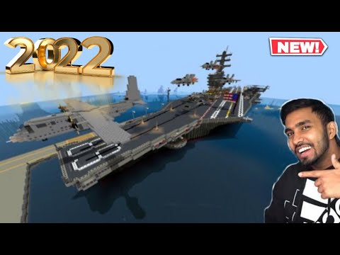 DVP YT - Minecraft🆕aircraft carrier map download⬇️minecraft best world download/mod minecraft pe/how to build