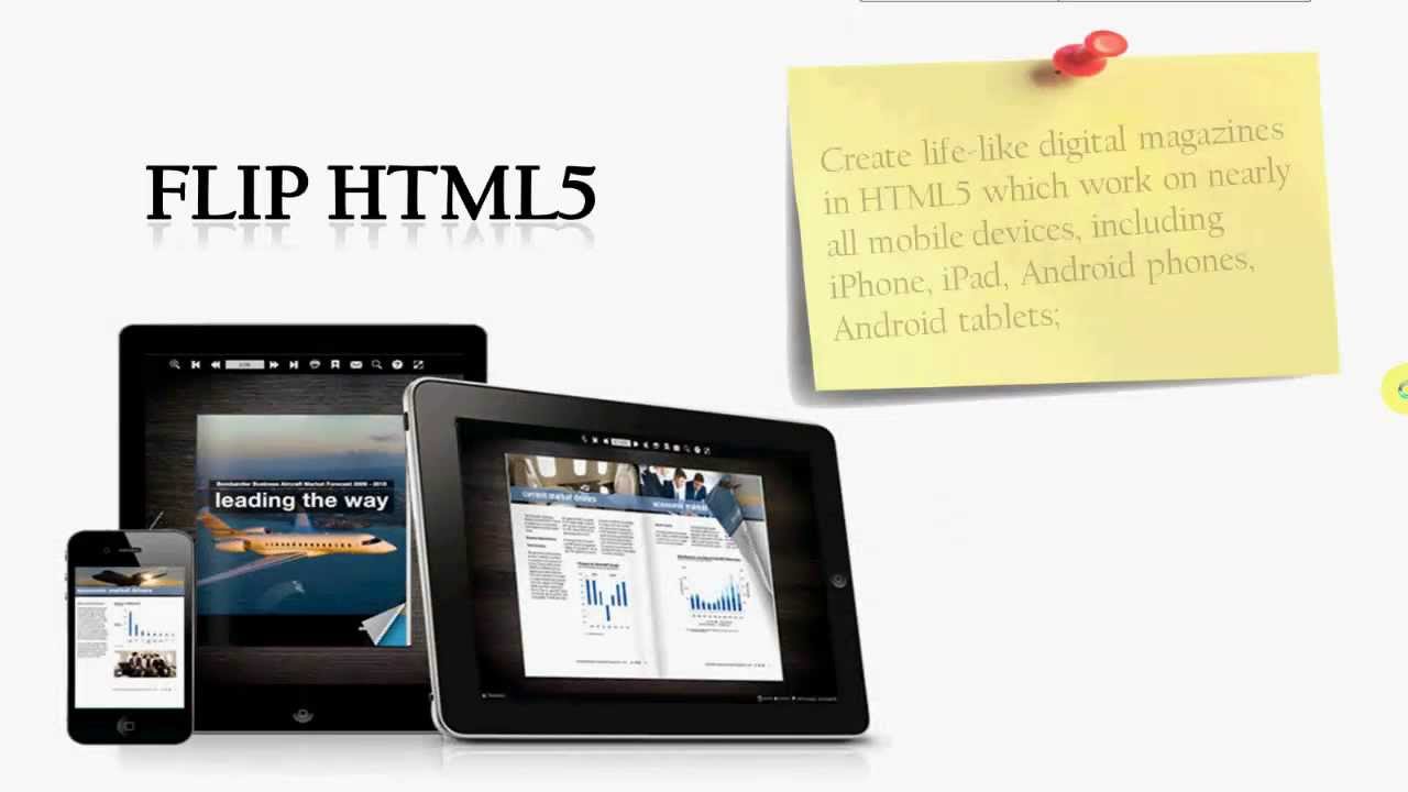Flip HTML5 -- Go Mobile to read Flip Book! Anywhere, Anytime