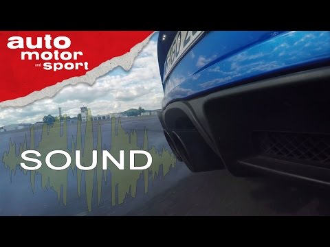 Porsche Boxster Spyder (981)  - Sound | auto motor und sport