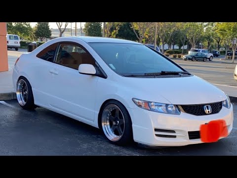 HONDA CIVIC 8TH GEN GETS TEIN COILOVERS + JNC 010 WHEELS