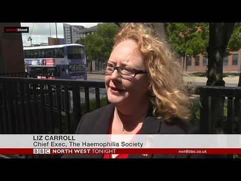 BBC North West Tonight : 21st June 2019 - The Infected Blood Inquiry