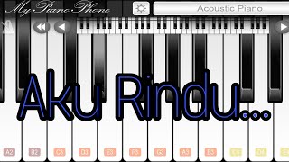 Download lagu d'Masiv - Rindu setengah mati cover by piano app||TUTORIAL mp3
