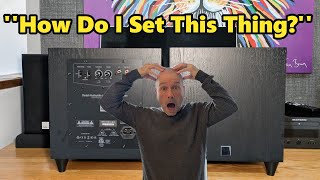 Einstellen meiner Hoch- und Tiefpassfilter #dali #utilitariantv #subwoofer