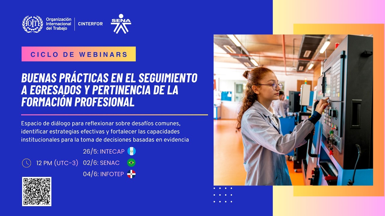 Webinar 26/05: Metodología para la evaluación de impacto en egresados del INTECAP (Guatemala)