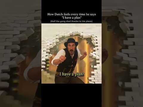 RDR2 | When Dutch says “I have a plan” 💀😂 #rdr2