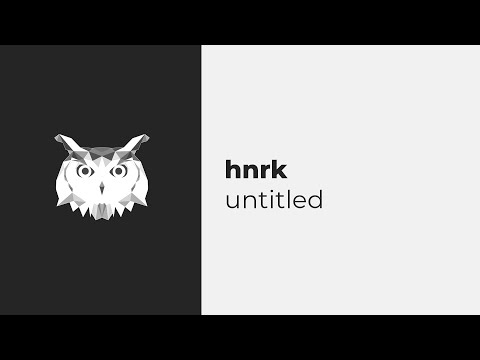 hnrk - untitled
