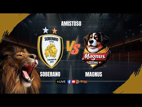 SOBERANO X MAGNUS FUTSAL - AMISTOSO DE PRÉ TEMPORADA