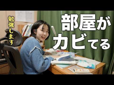 【部屋改造】ADHD娘の部屋がカビだらけ。勉強が出来る部屋に改装します