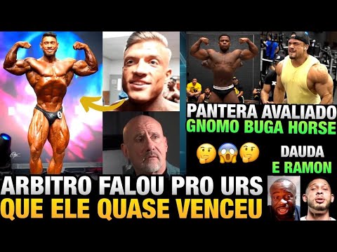 URS DIZ QUE QUASE VENCEU RAMON DINO, SEGUNDO O ÁRBITRO - GNOMO BUGOU O HORSE + PANTERA E DAUDA