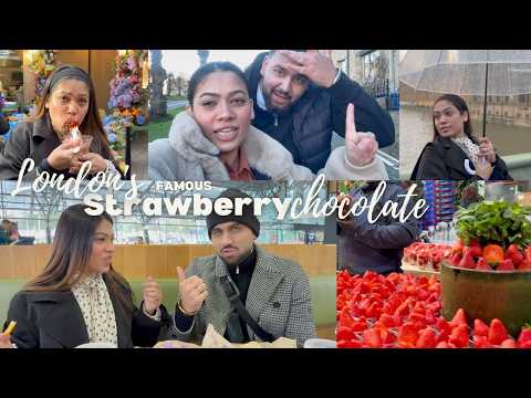 London's Viral Strawberry Chocolate Spot 🍓 | Nita Shilimkar