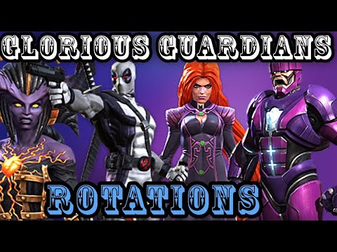 Rotations Of Glorious Guardians | Gameplay Added | Mcoc