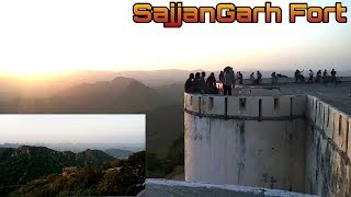 preview picture of video 'Best Torist Point In Rajasthan | Sunset View From SajjanGarh Fort Udaipur'