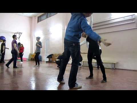 Упражнения  на танец Zouk - class  in dance studio DancA 05 12 14