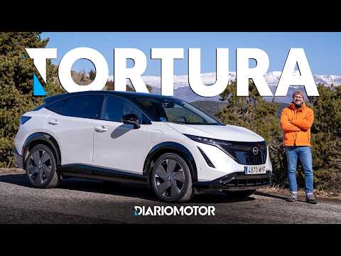 Torturing a Nissan ARIYA in the Pyrenees | Test Drive | Road Test | Review in Spanish | Diariomotor