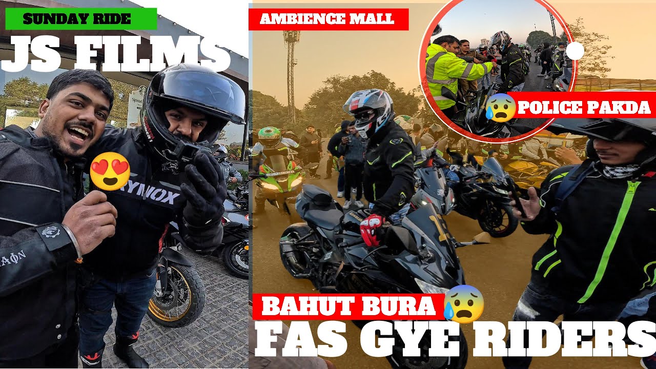 Riders Fas Gaye! 😭 | Police Pakad Li Bike! | Bike Seized 😰 | Panchgaon me 😍 JS Films Se Mulaqat