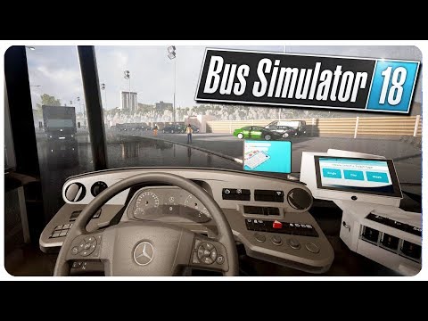 Disgruntled Bus Driver Yells at Passengers! - Bus Simulator 18 Gameplay (Licensed Game)