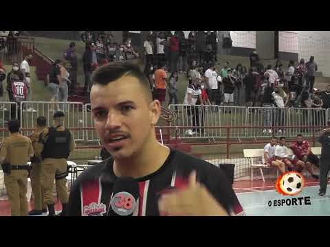 RUMO AO ACESSO: DENINHO FALA APÓS EMPATE DO APUCARANA FUTSAL NO GINÁSIO DO LAGOÃO