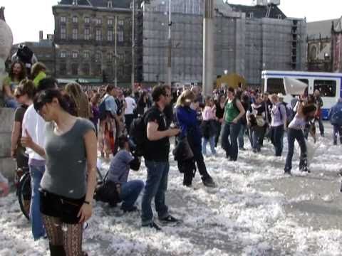 International Pillow Fight Day Amsterdam April 2011