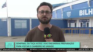 Semifinal da Taça ACESC: Avaí encaminha preparação para visitar o Camboriú no sábado - Jogo Aberto