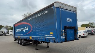 K&ouml;gel S 24 Tautliner, Code XL, BPW, 1 Vorbesitzer, VDI 2700 tarpaulin semi-trailer | Image 4 - Autoline