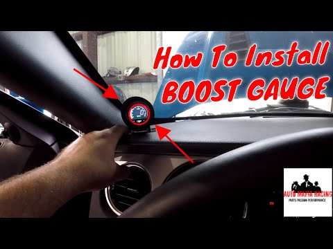 How To Install A Boost Gauge- (PROSPORT Boost Gauge Unboxing And Install)